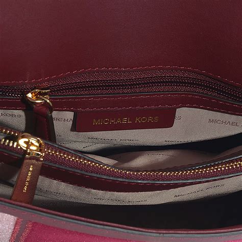 michael kors burgandy purse|Michael Kors maroon bag.